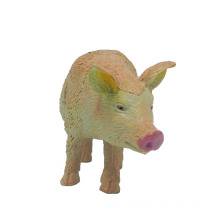 Juguetes de plástico para animales de cerdo